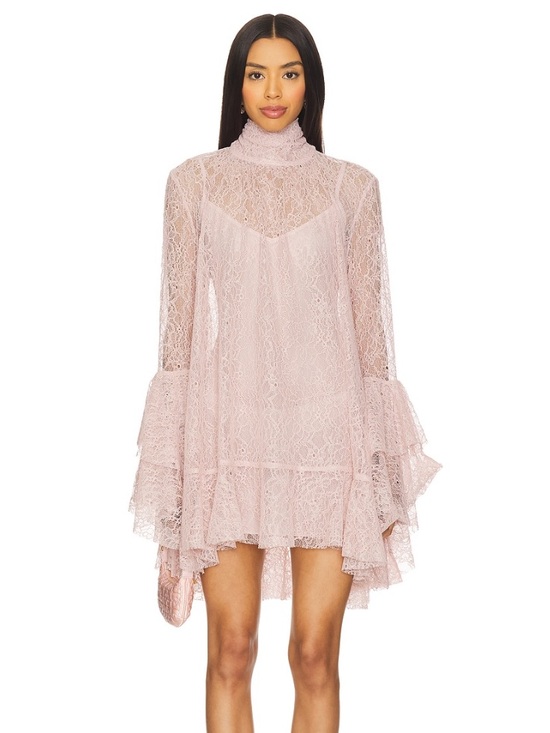 Camila Coelho Dresses & Skirts - Camila Coelho Norma Mini Dress in Dusty Pink